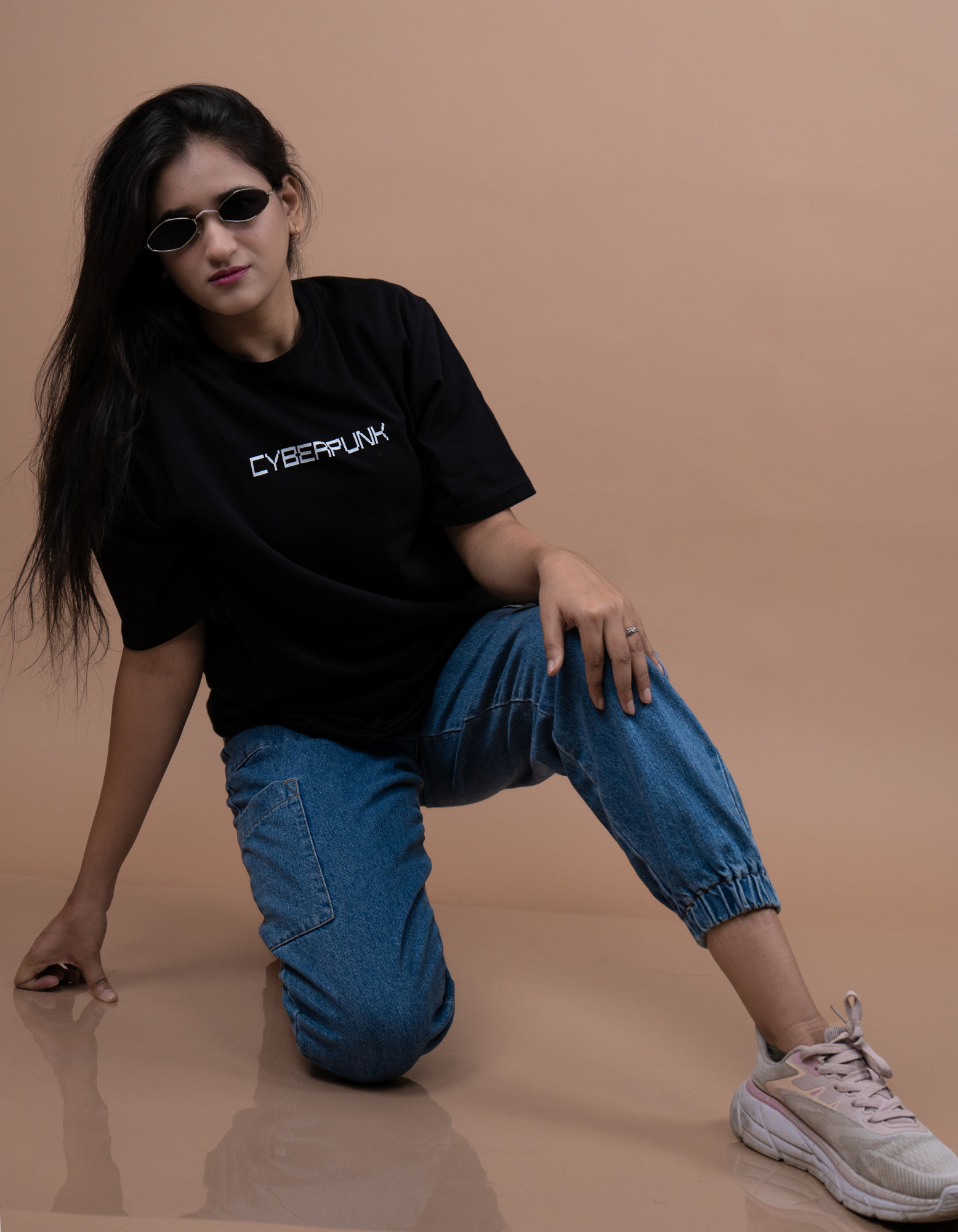 Cyberpunk Oversized T-shirt front