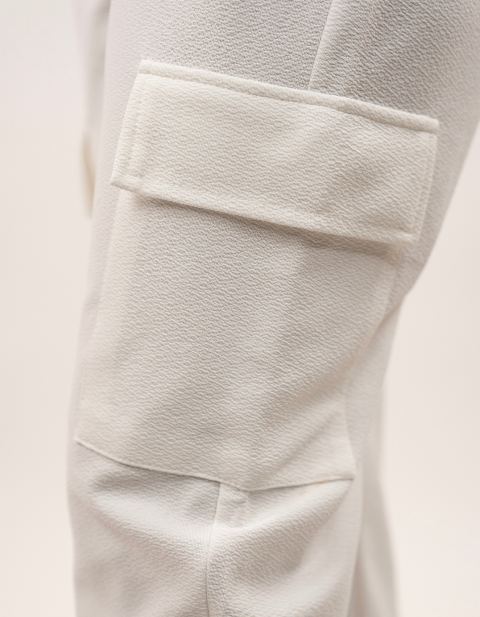 Bae N Bruh - Squeeze Me Silly Ribbed Top 'n' Jog Co-Ord Set pocket & fabric