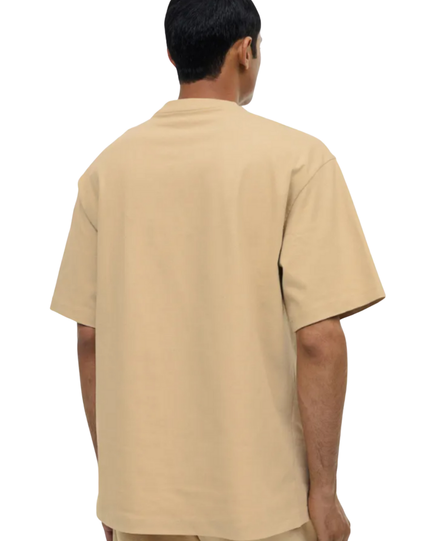 I am Robot Graphic Printed Men’s Oversized T-shirt back view