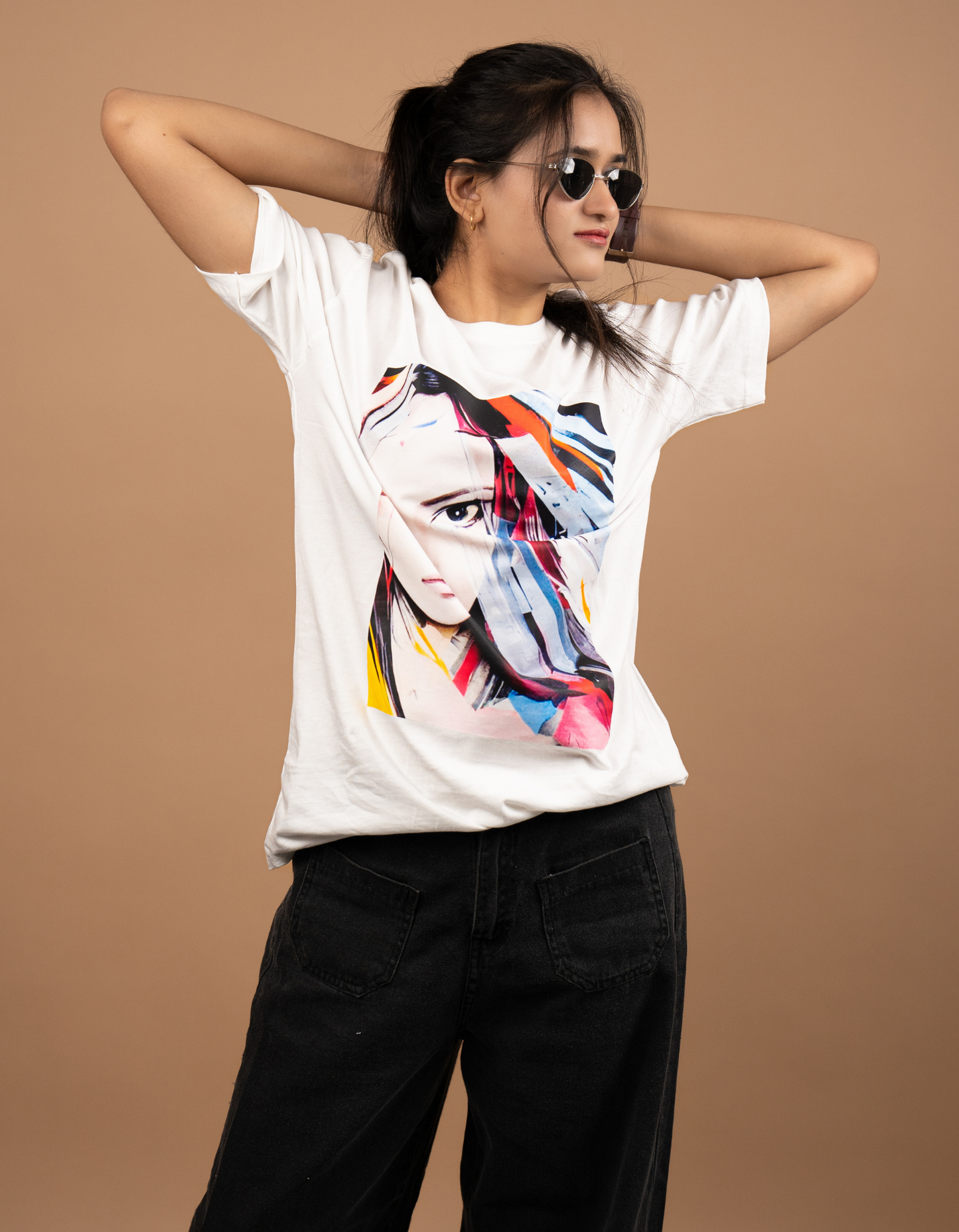 Anime Oversized T-shirt front