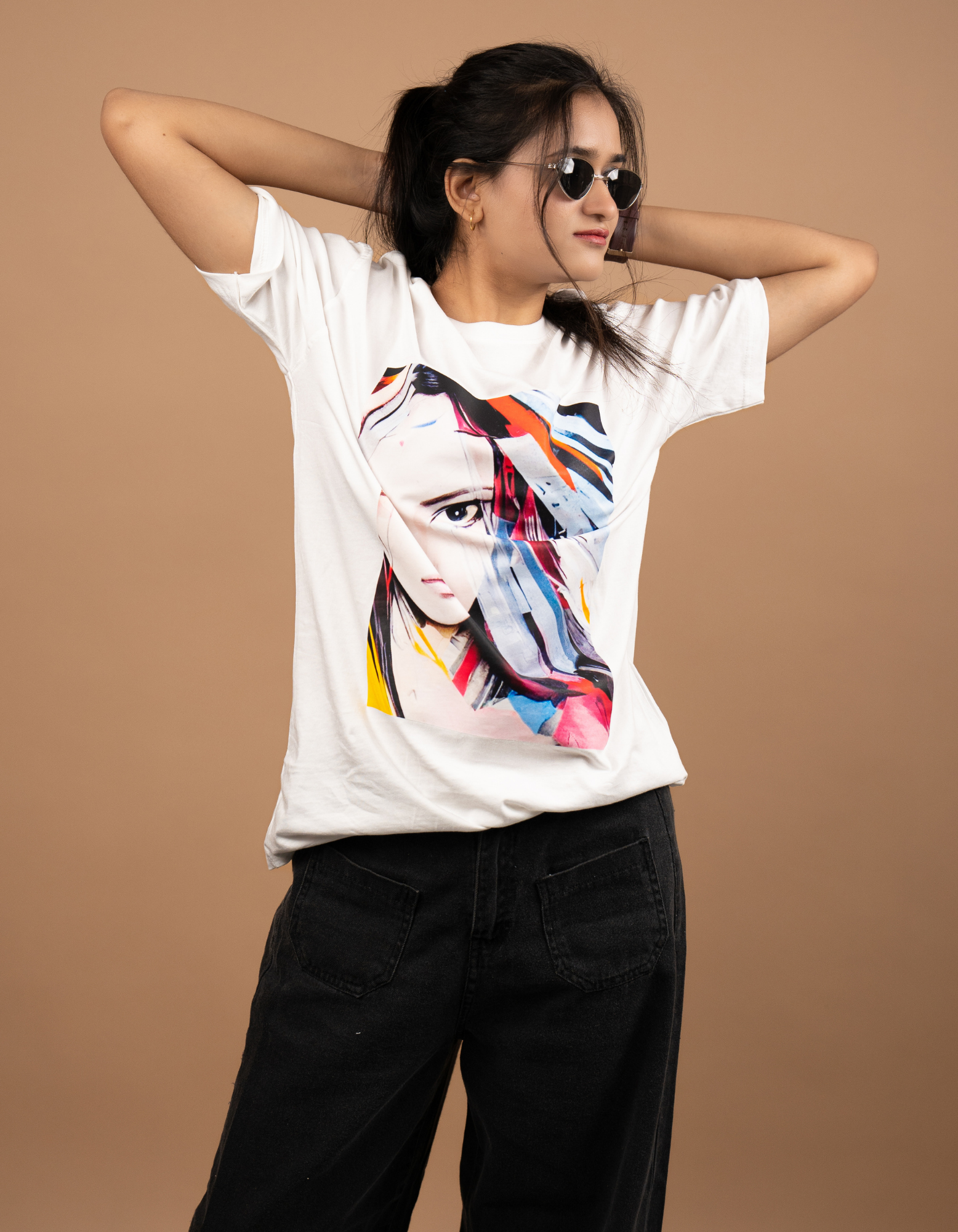 Anime Oversized T-shirt front