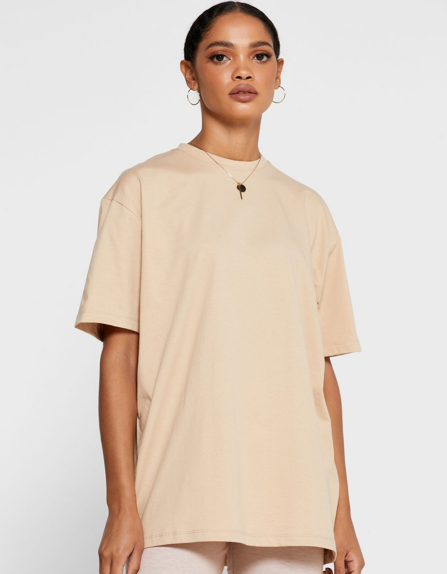 Street Fashion Oversized T-shirt front view