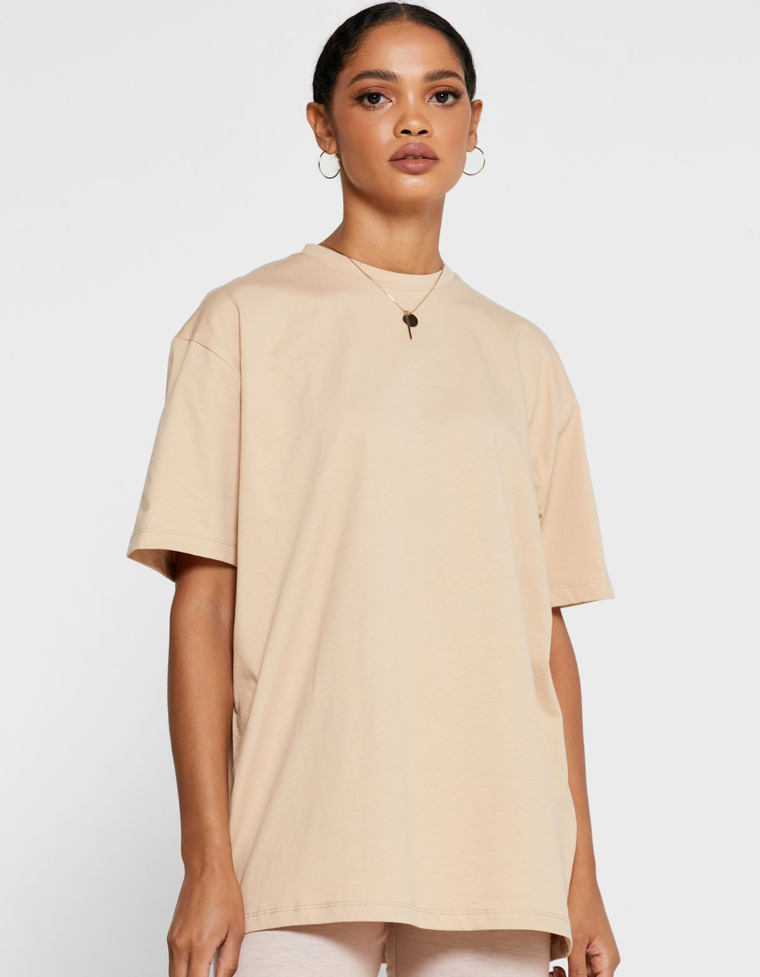 Street Fashion Oversized T-shirt front view