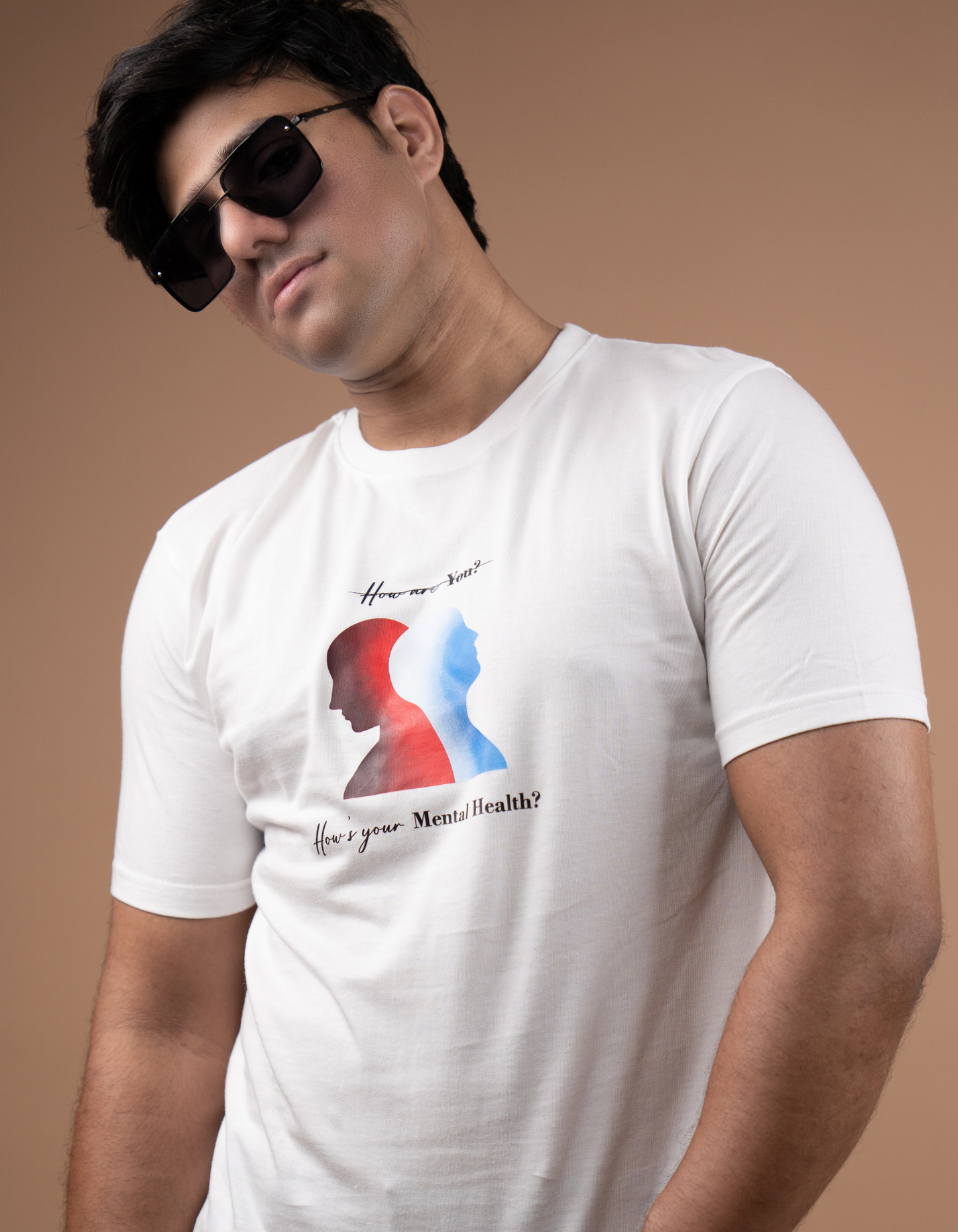 How’s your Mental Health T-shirt front view