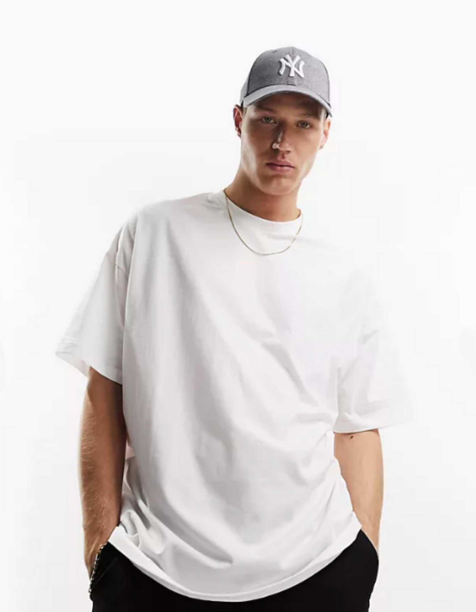 Free Spirit Graphic Printed Men’s Oversized T-shirt front view