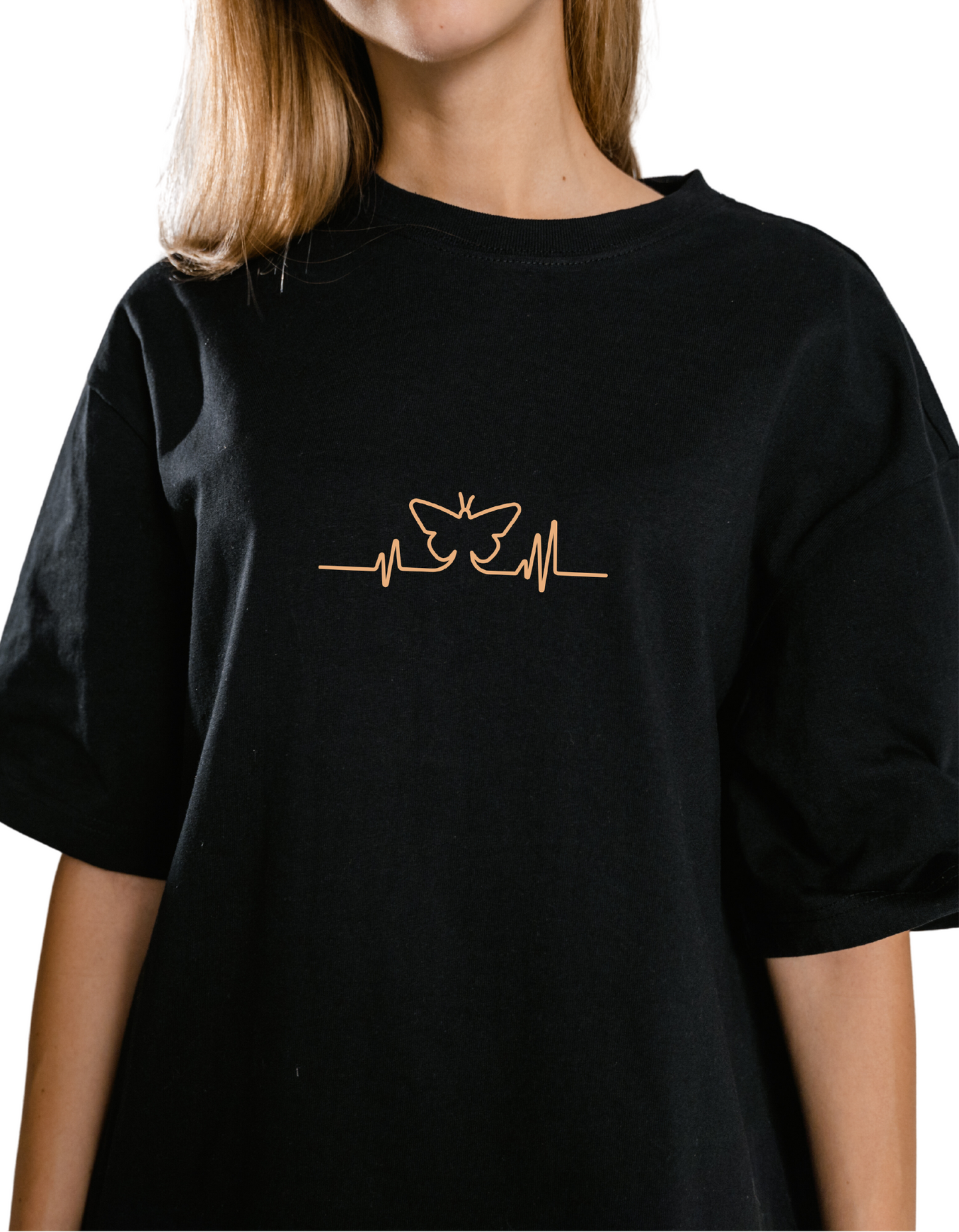 Stay Fearless Oversized T-shirt front view