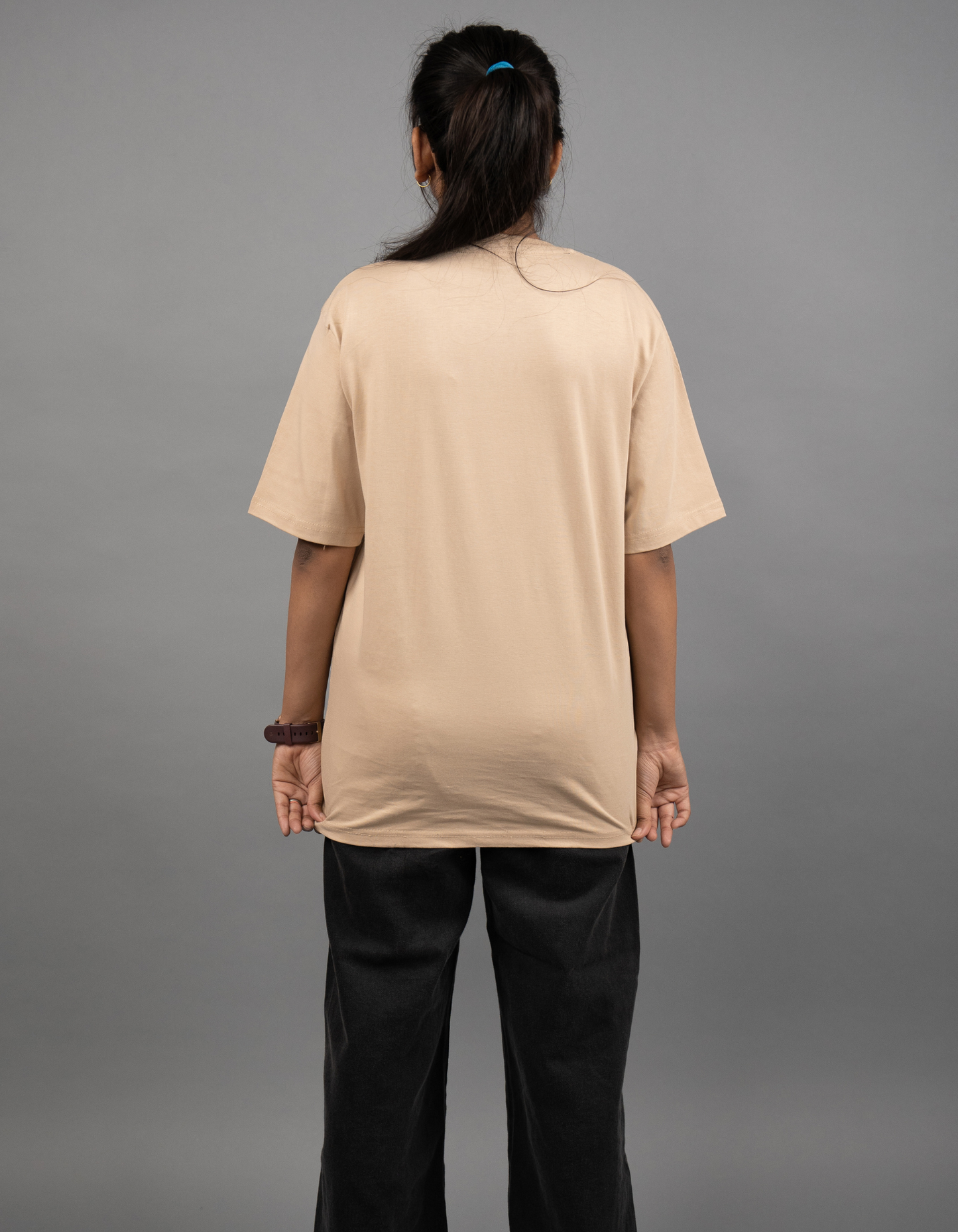 Slaying Girl Oversized T-shirt back view