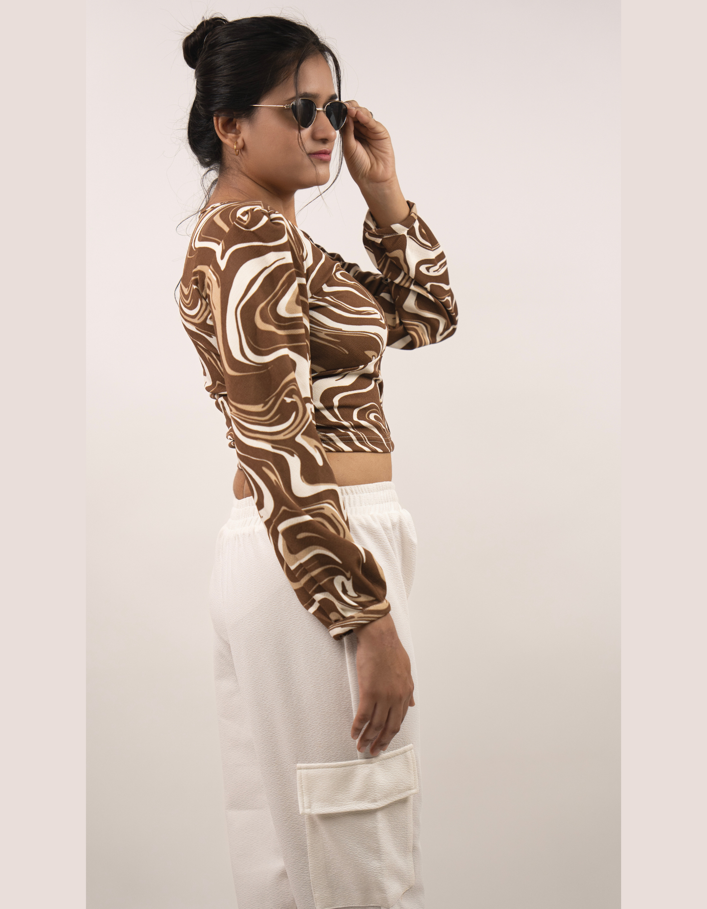 Bae N Bruh - Caffeine Couture Co-Ord Set (Top & Jogger) side view