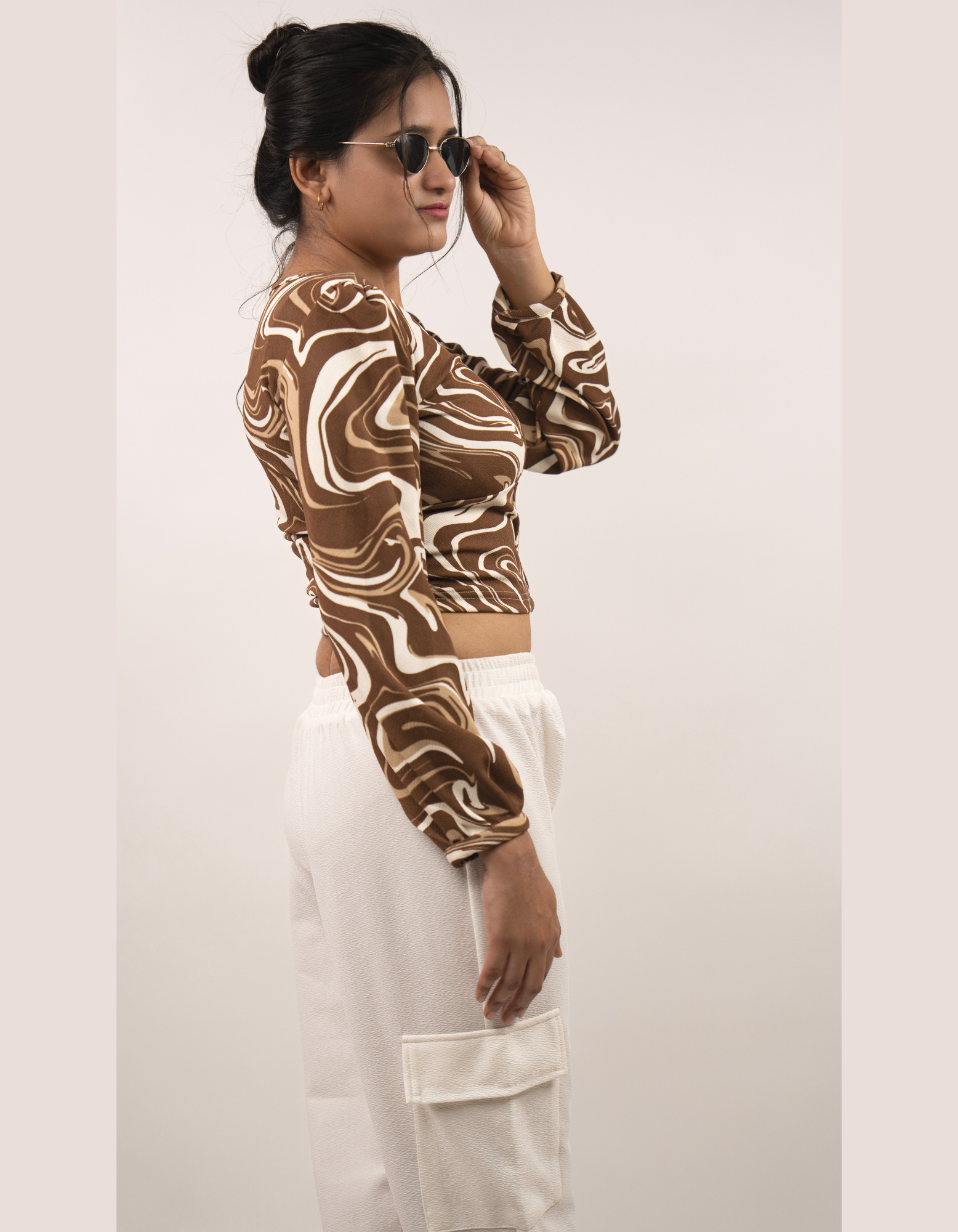 Bae N Bruh - Caffeine Couture Co-Ord Set (Top & Jogger) side view