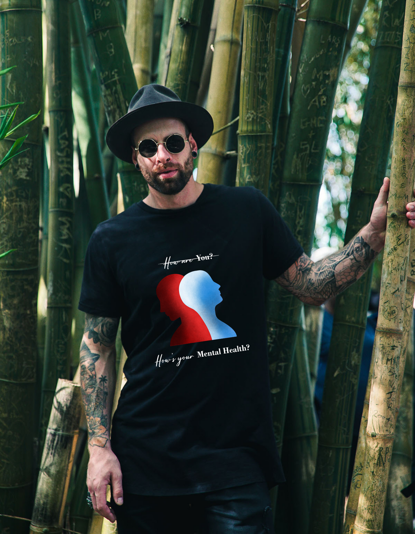 How’s your Mental Health T-shirt Black