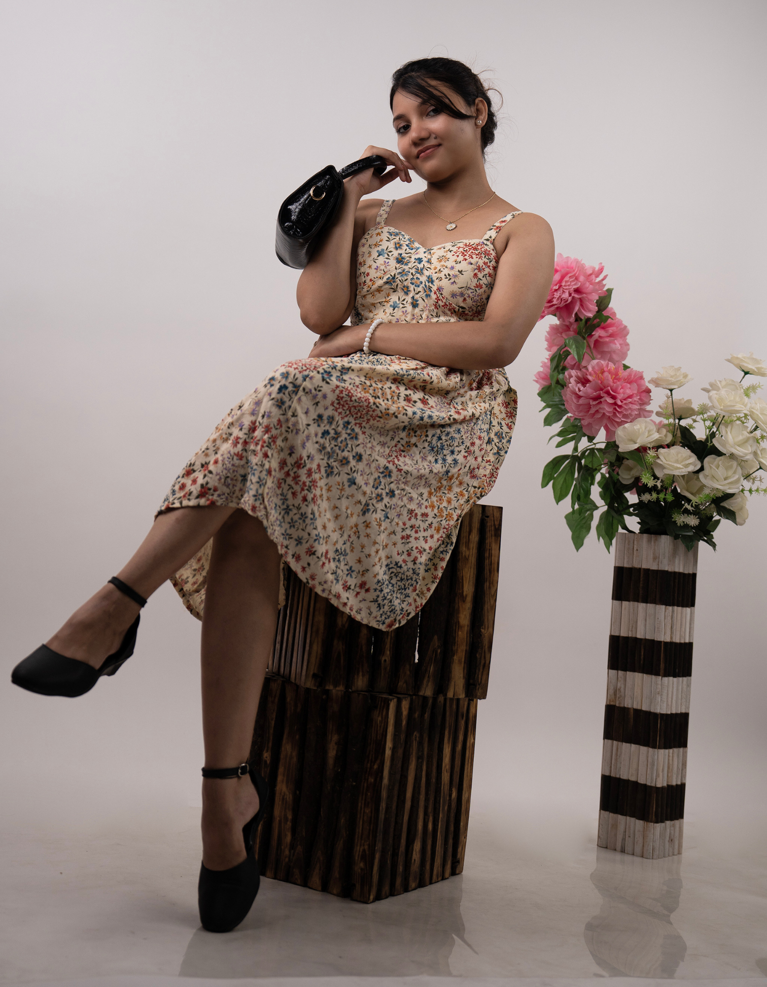 Bae N Bruh - Flora & Fauna Dream Dress styling