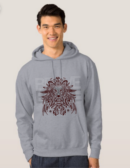 Be Brave Men Hoody