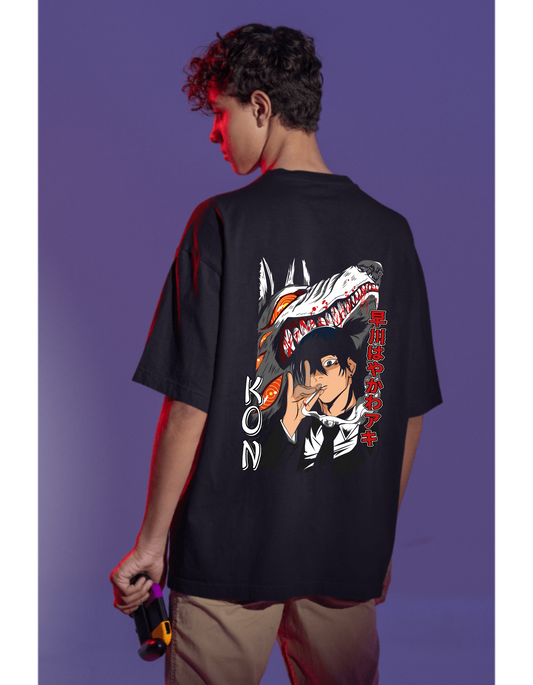 Anime Kon Printed Men’s Oversized T-shirt