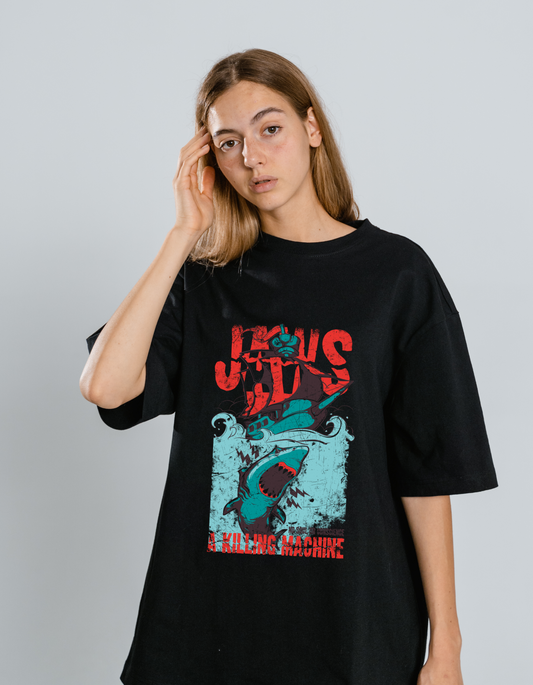 Jeus Printed Oversized T-shirt